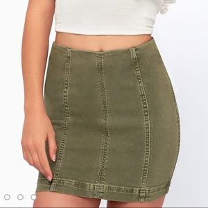 NWOT Free People Modern Femme Skirt